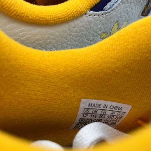 Adidas Originals Forum 84 Low Laker color casual GW2007 sneaker Shoes NWB Men 12 - Picture 4 of 5